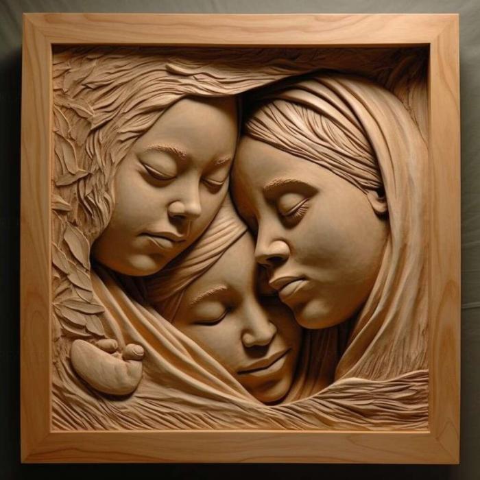 نموذج ثلاثي الأبعاد لآلة CNC 3D Art 